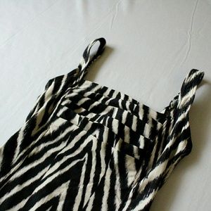 Calvin Klein Zebra Swimsuit One Piece